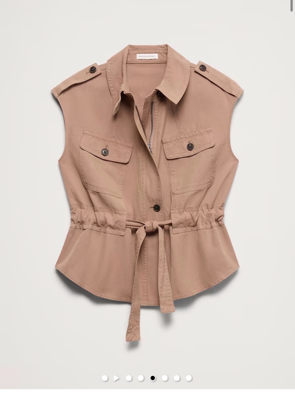 TENCEL™-COTTON-LINEN UTILITY VEST